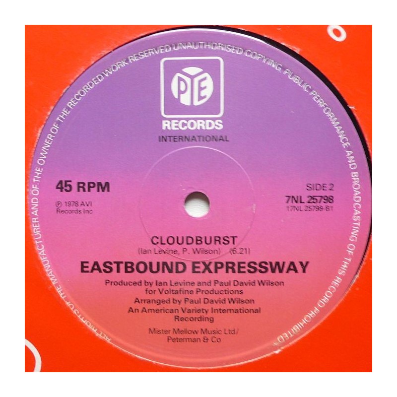 Eastbound Expressway - Naver Let Go (12”)