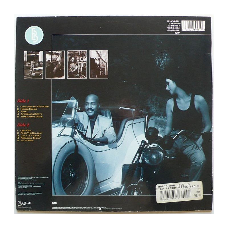 Errol Brown - That's How Love Is