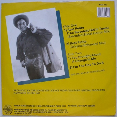 Jackie Wilson - Reet Petite (The Sweetest Girl In Town) (12”)