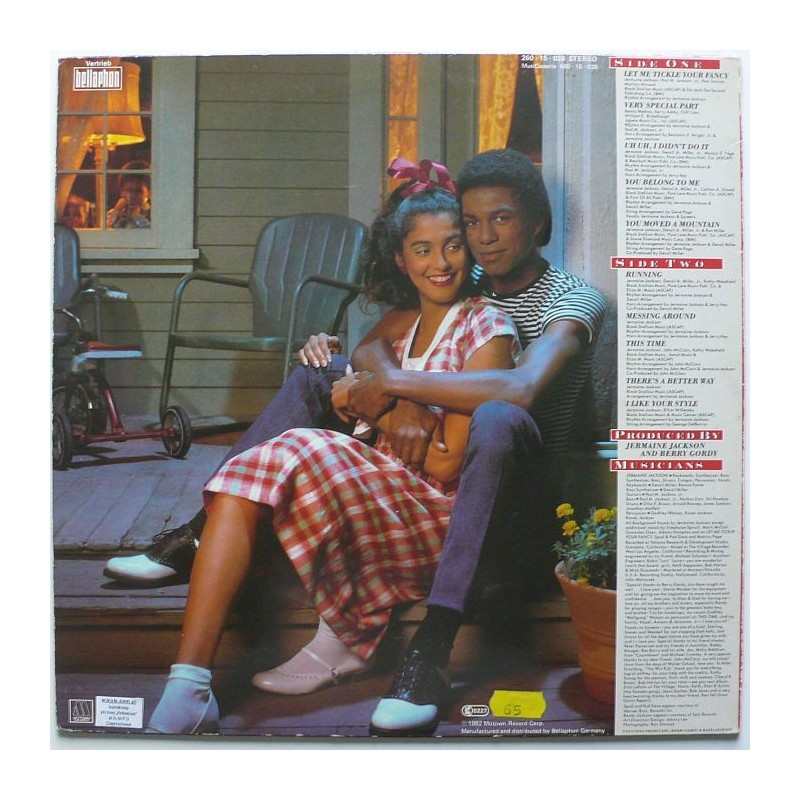 Jermaine Jackson - Let Me Tickle Your Fancy