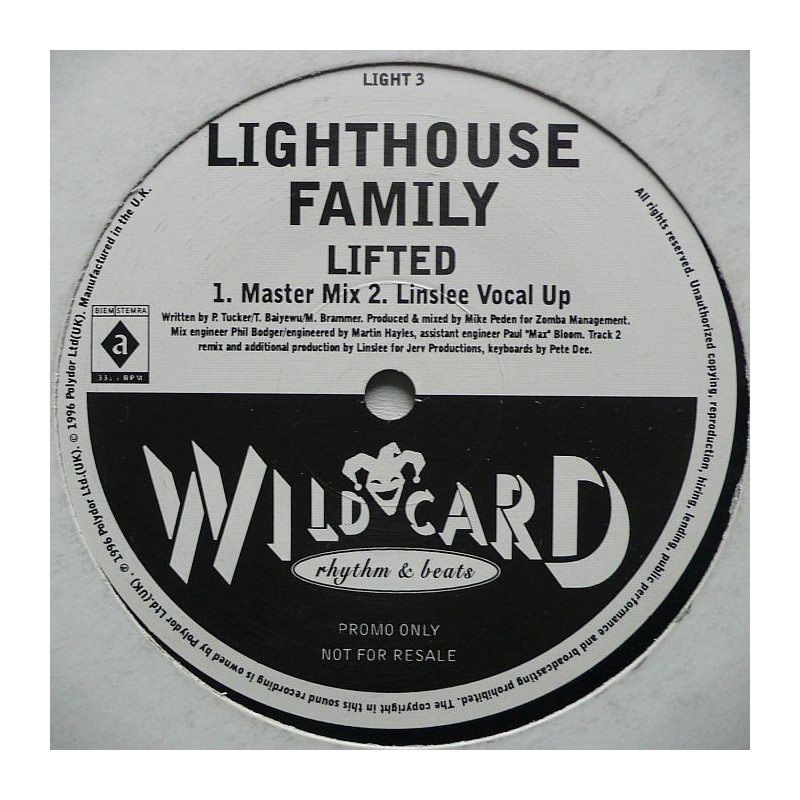 Lighthouse Family - Lifted (12”)