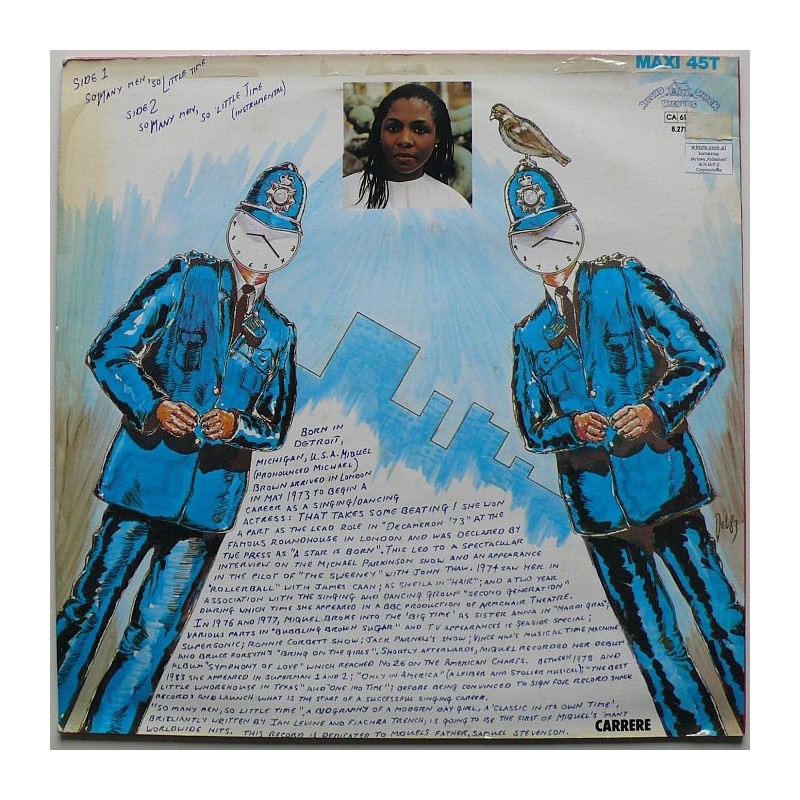 Miquel Brown - So Many Men – So Little Time (12”)