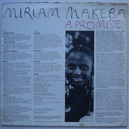 Miriam Makeba - A Promise