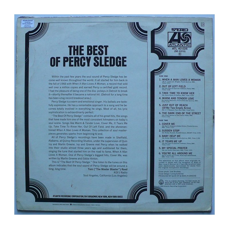 Percy Sledge - The Best of