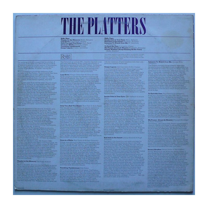 Platters, The