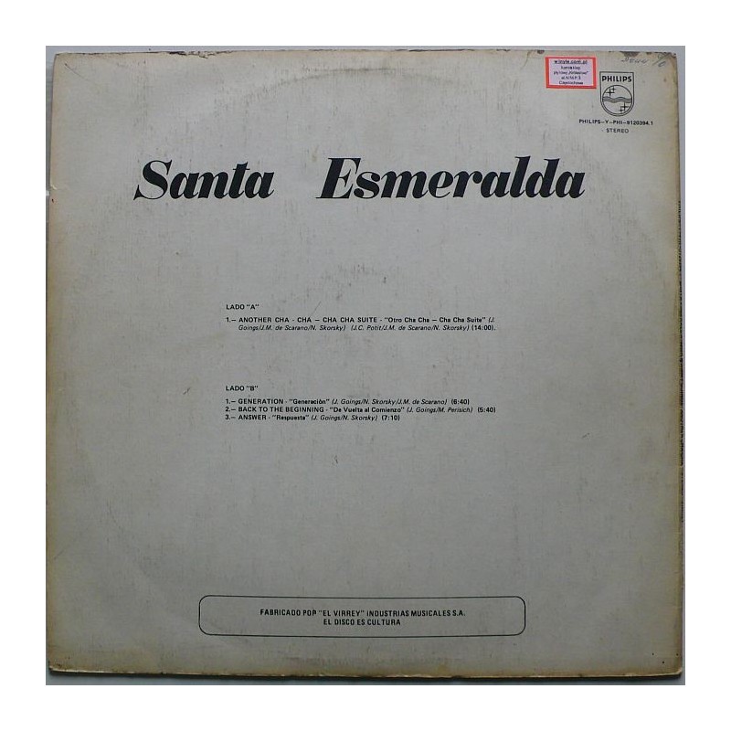 Santa Esmeralda - Another Cha – Cha