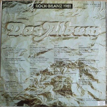 Składanka - Rock Bilanz 1981 – Das Album (2lp)