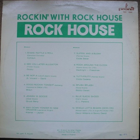 Składanka - Rockin' With Rock House